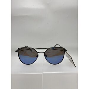 CaliBlue Aviator Sunglasses Black UVA-UVB Protection Cat Eye Lens NEW 3380